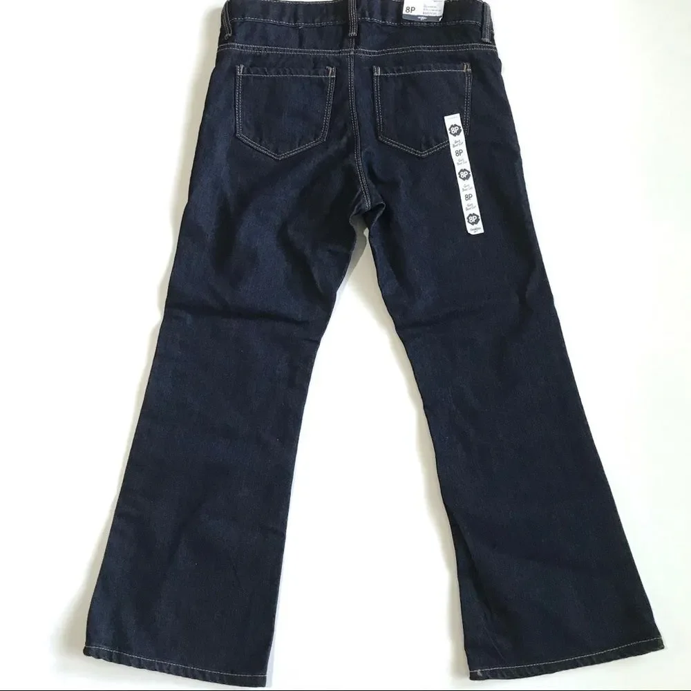 NWT OshKosh B’Gosh Boot Cut Girl’s Blue Jeans Sz 8P
